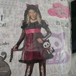 Kit the cat Halloween costume girls size 6 - 8